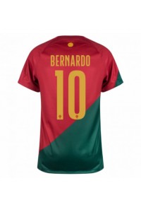 Fotbalové Dres Portugalsko Bernardo Silva #10 Domácí Oblečení MS 2022 Krátký Rukáv